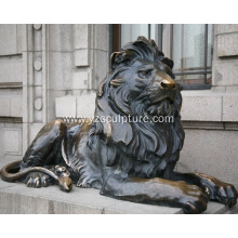 Outdoor Life Size Lion Sculpture For Sale